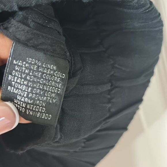 Mossimo Linen Black Crop Zipper Jacket(Size XL) - Picture 7 of 8